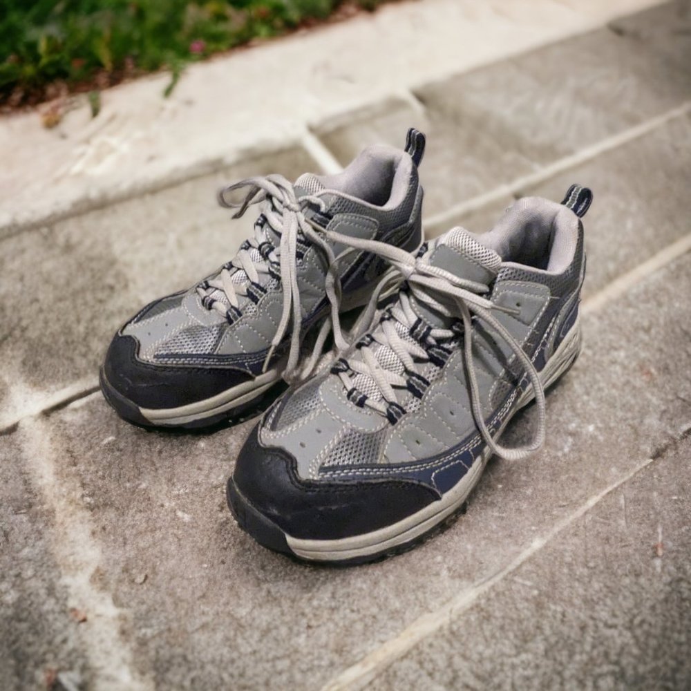 Die Hard Women's Work Shoes Steel Toe Safety Slip-Resistant Sneakers Size 8.5M
